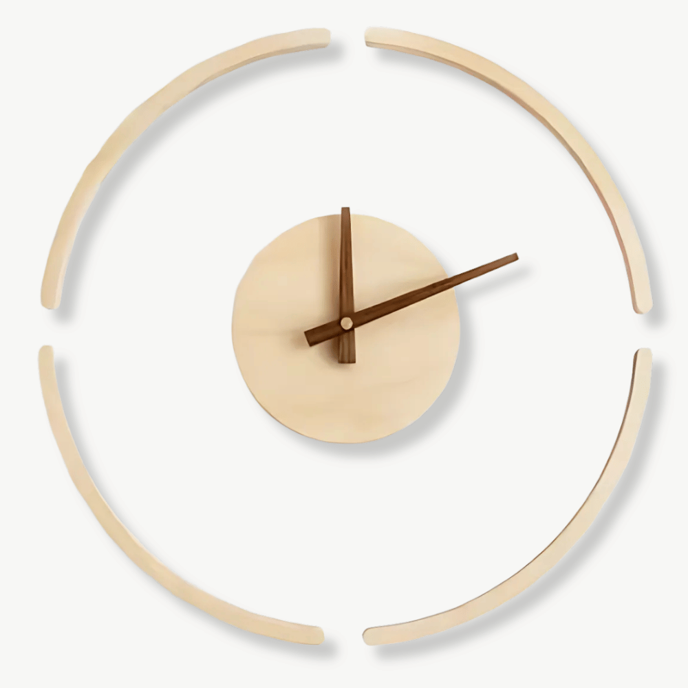 Minimalist Circle Wall Clock – Standard