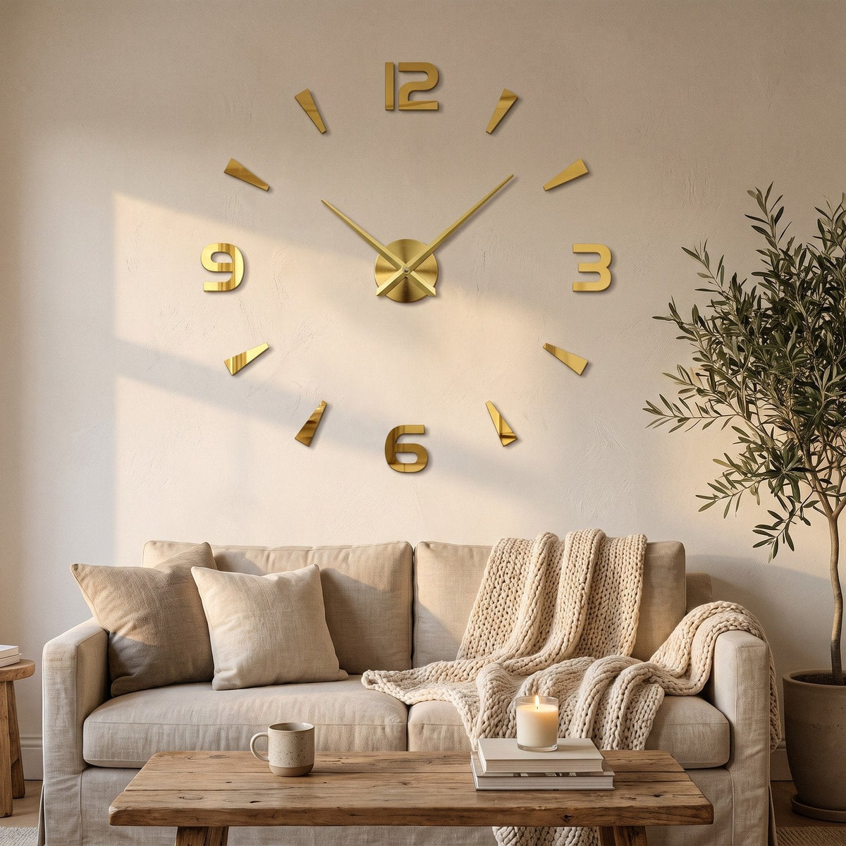 Minimalist Digital Wall Clock – product view 11