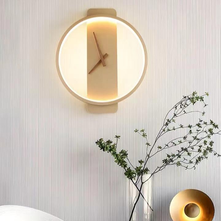 Minimalist LED Ring Wall Clock – product view 6