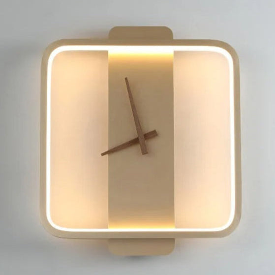 Minimalist LED Ring Wall Clock – product view 10