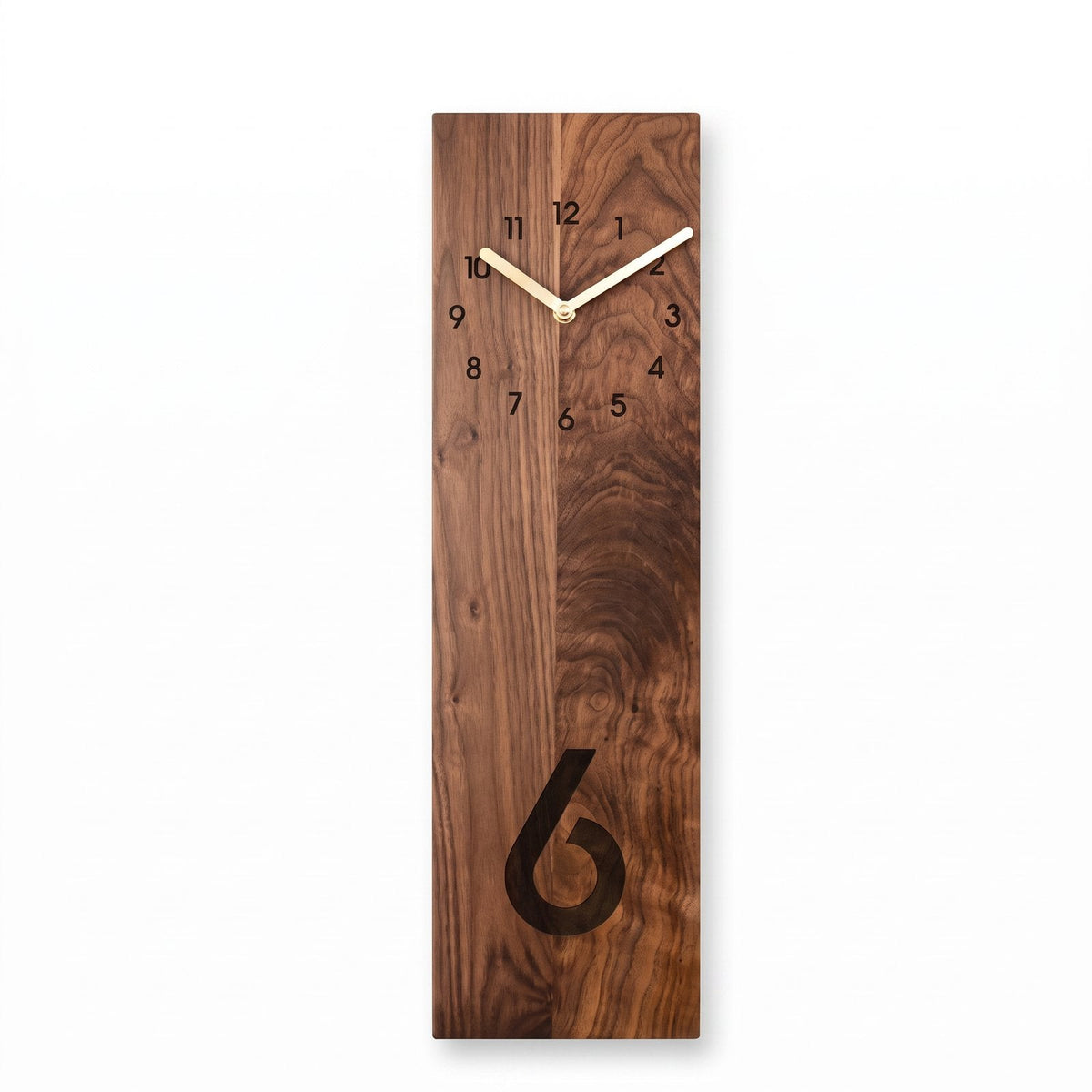 Minimalist Zen Natural Wood Wall Clock – product view 9
