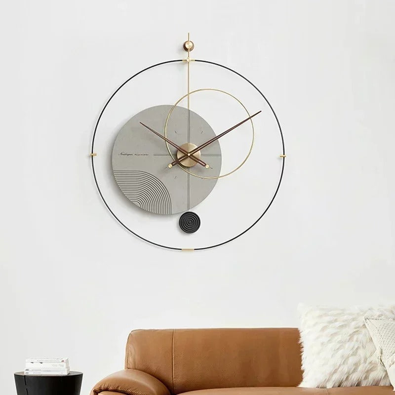 Modern Abstract Circle Wall Clock – product view 2