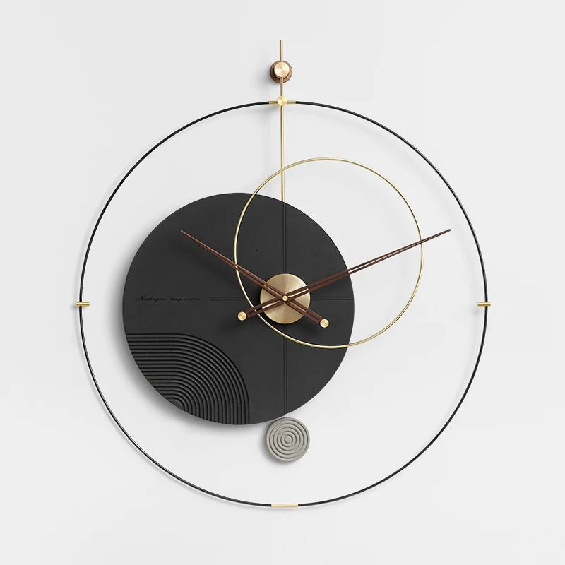 Modern Abstract Circle Wall Clock – product view 4