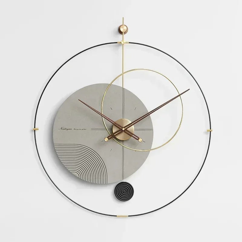 Modern Abstract Circle Wall Clock – product view 5
