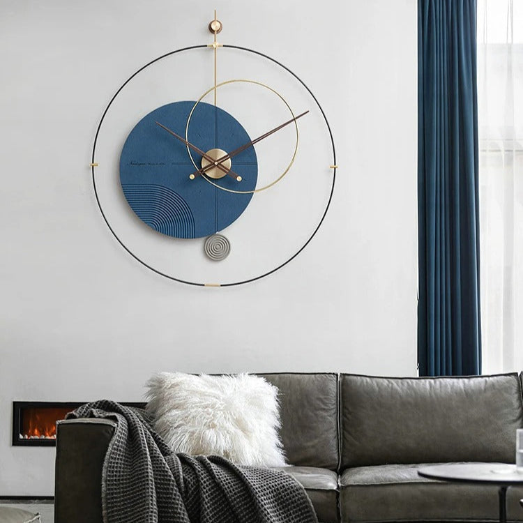 Modern Abstract Circle Wall Clock – product view 8