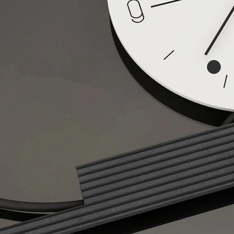 Modern Circle Wall Clock – product view 4