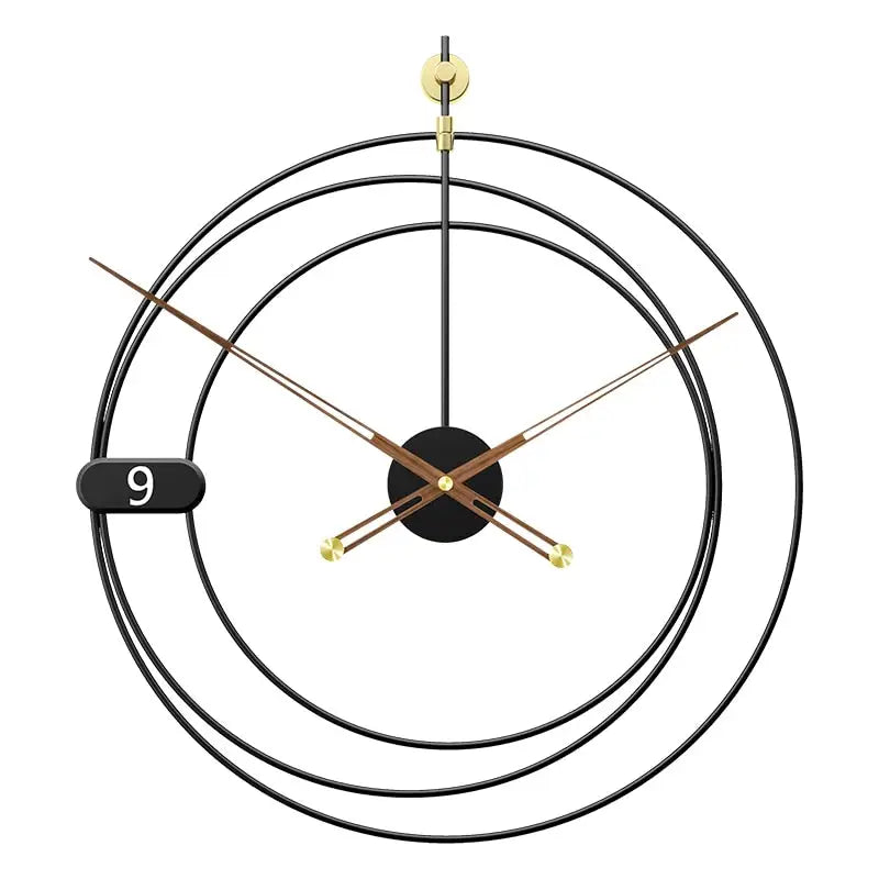 Modern Geometric Wall Clock – view 6