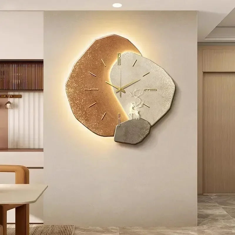 Modern LED Design Wall Clock – A, 50 X 50