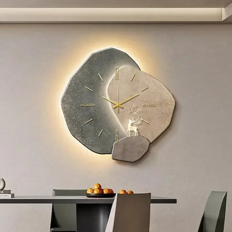 Modern LED Design Wall Clock – B, 60 X 60