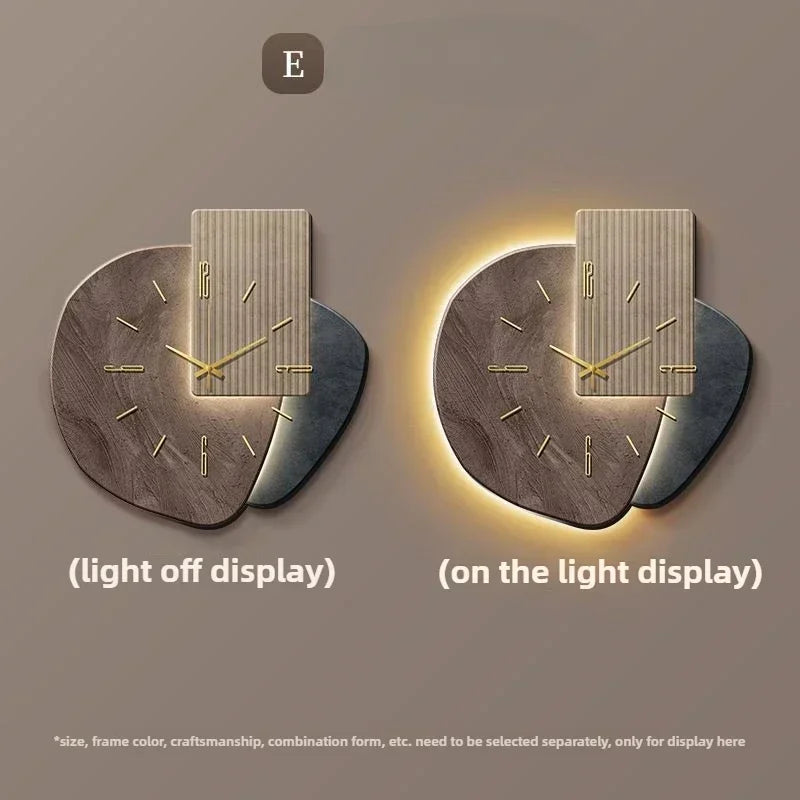 Modern LED Design Wall Clock – C, 40 X 40