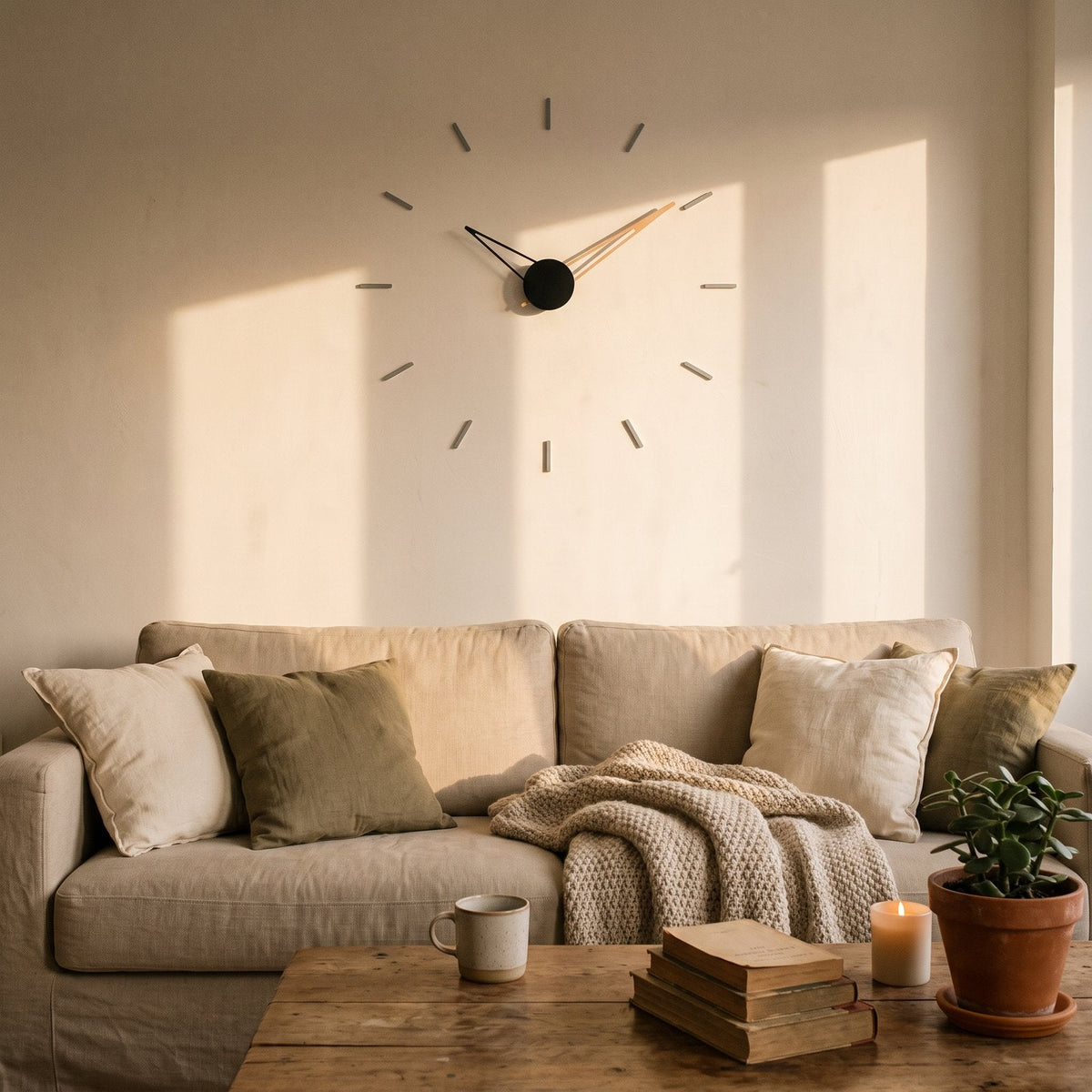 Modern Minimalist Wall Clock – product image