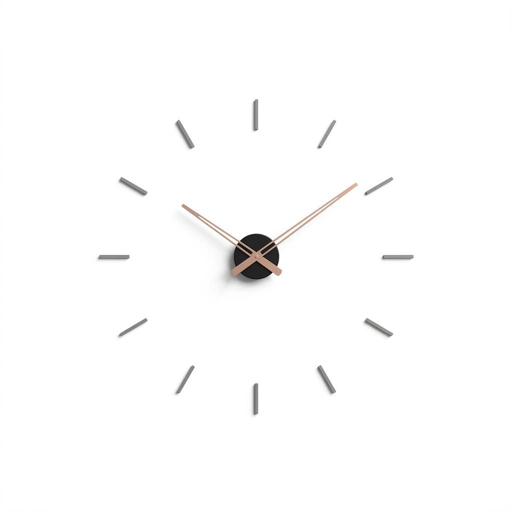 Modern Minimalist Wall Clock – product view 6