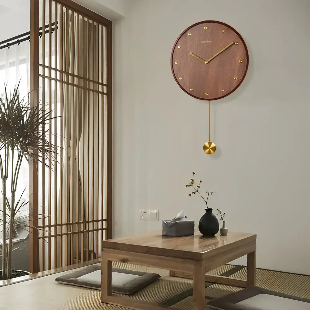 Modern Pendulum Wall Clock – view 2