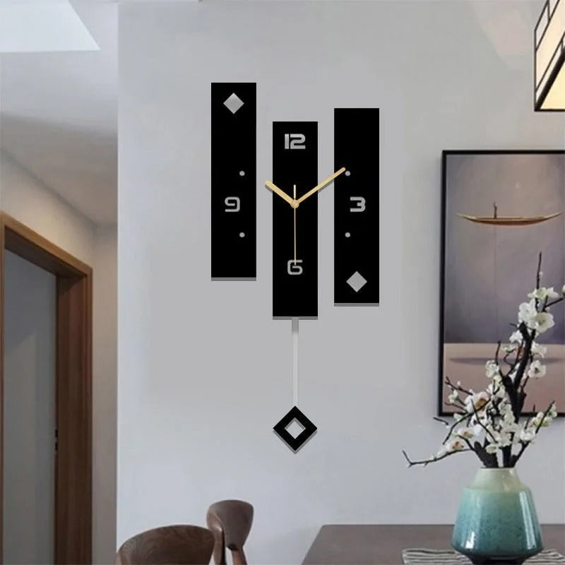 Modern Rectangular Wall Clock – product image