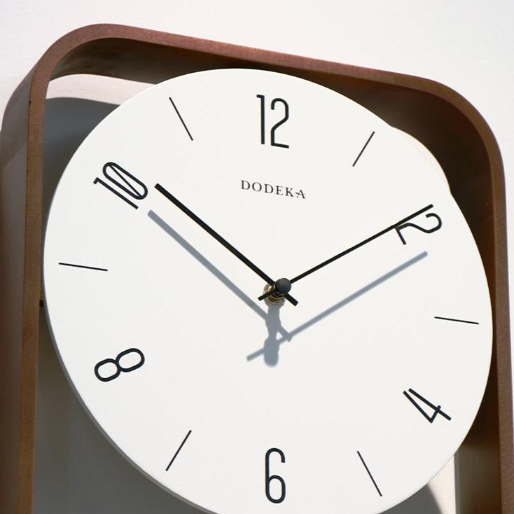 Modern Wooden Pendulum Wall Clock – product view 4