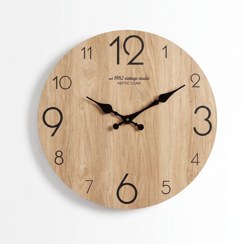 Nature Wood Wall Clock – product view 5
