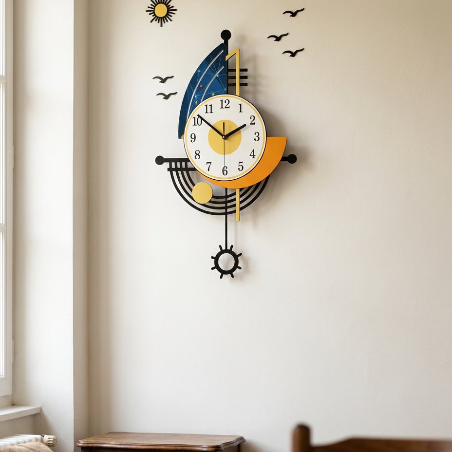 Nautical Sailing Wall Clock – product image