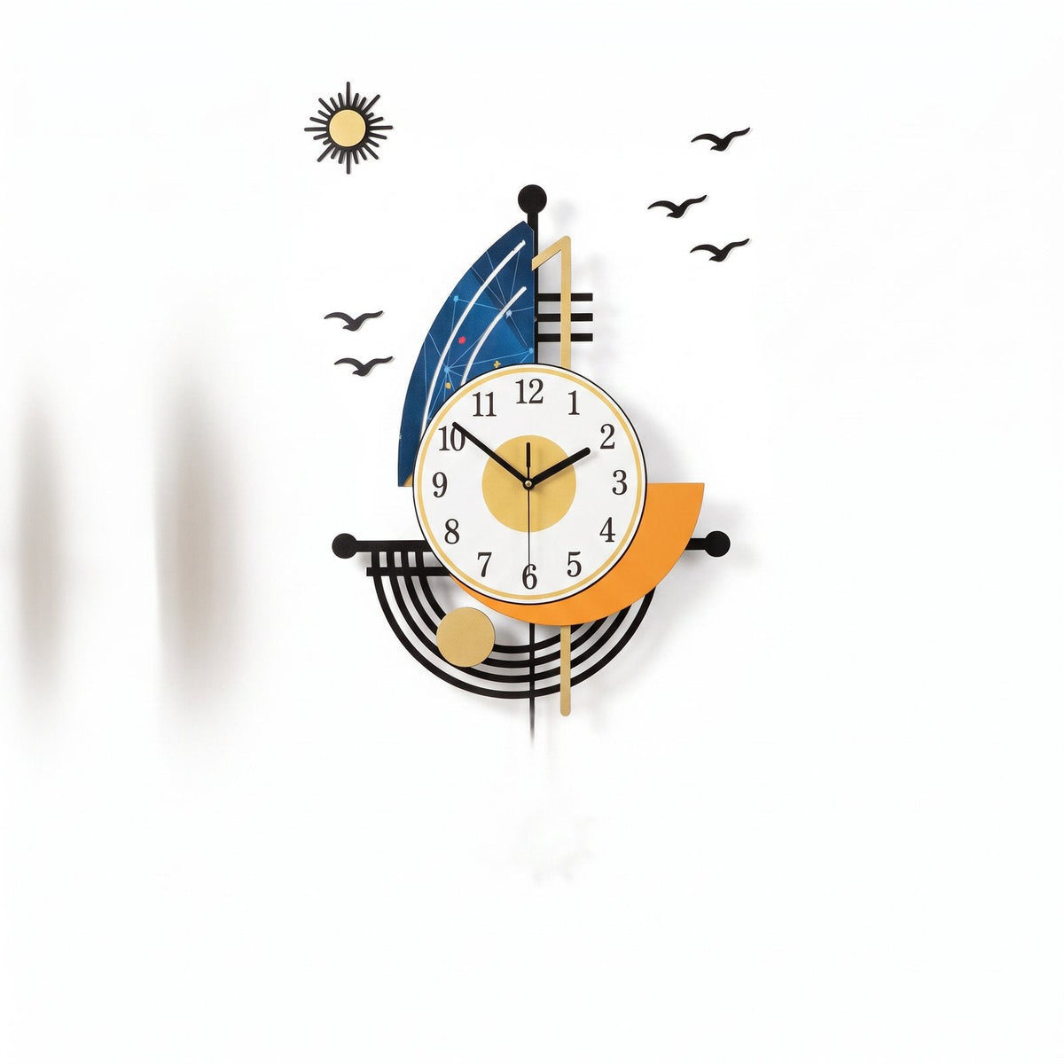 Nautical Sailing Wall Clock – product view 5