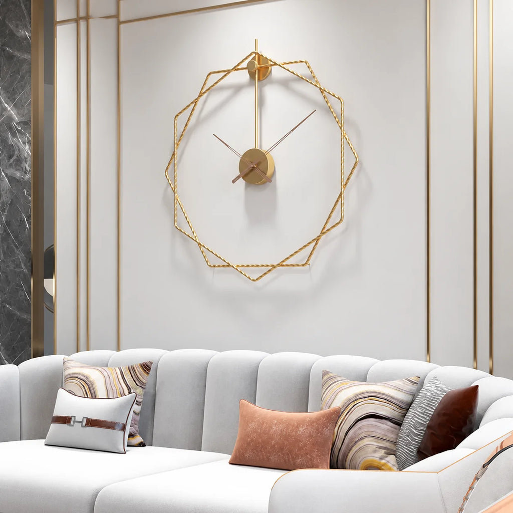 Octagon Design Wall Clock – image 4