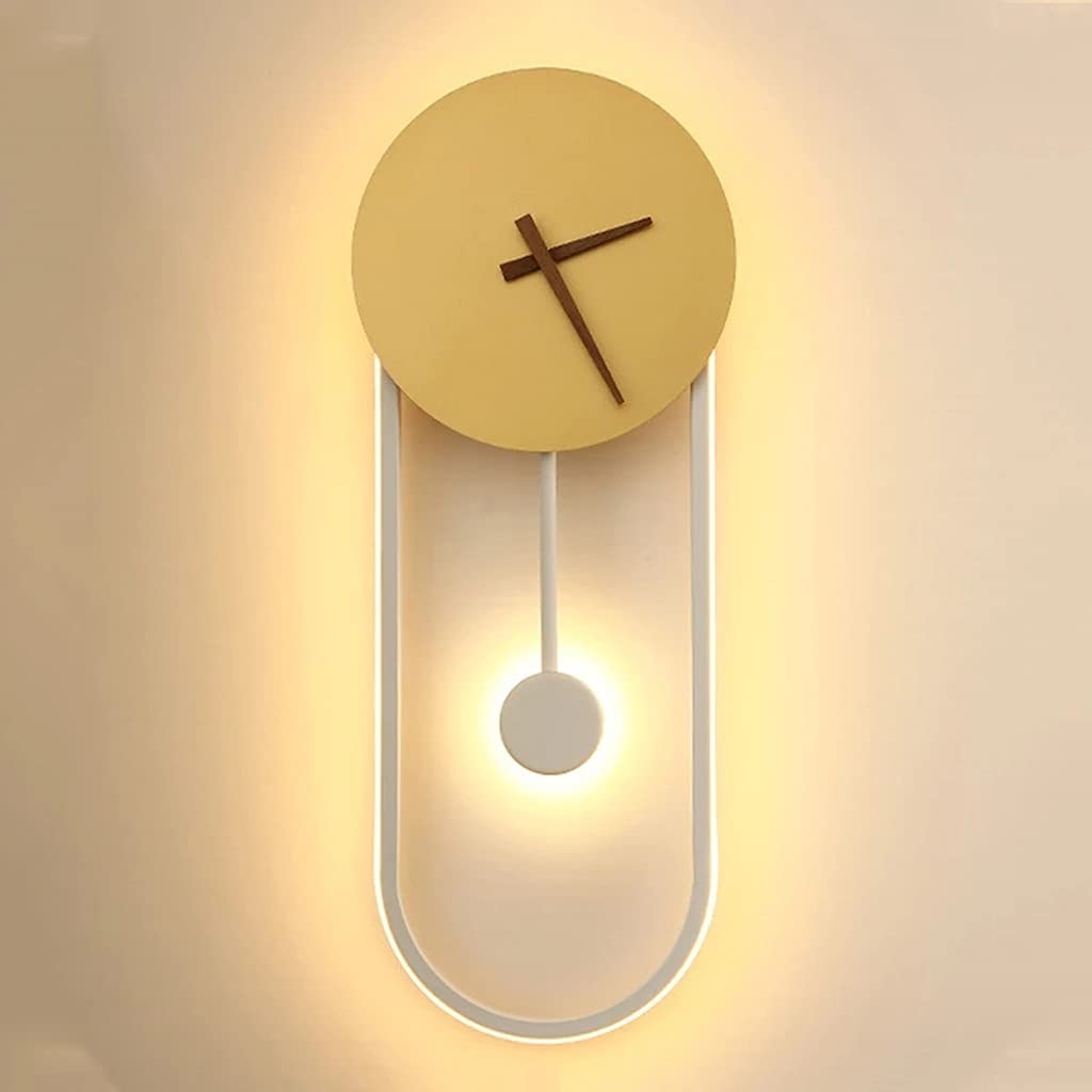 Oval Pendulum Wall Clock – product view 8