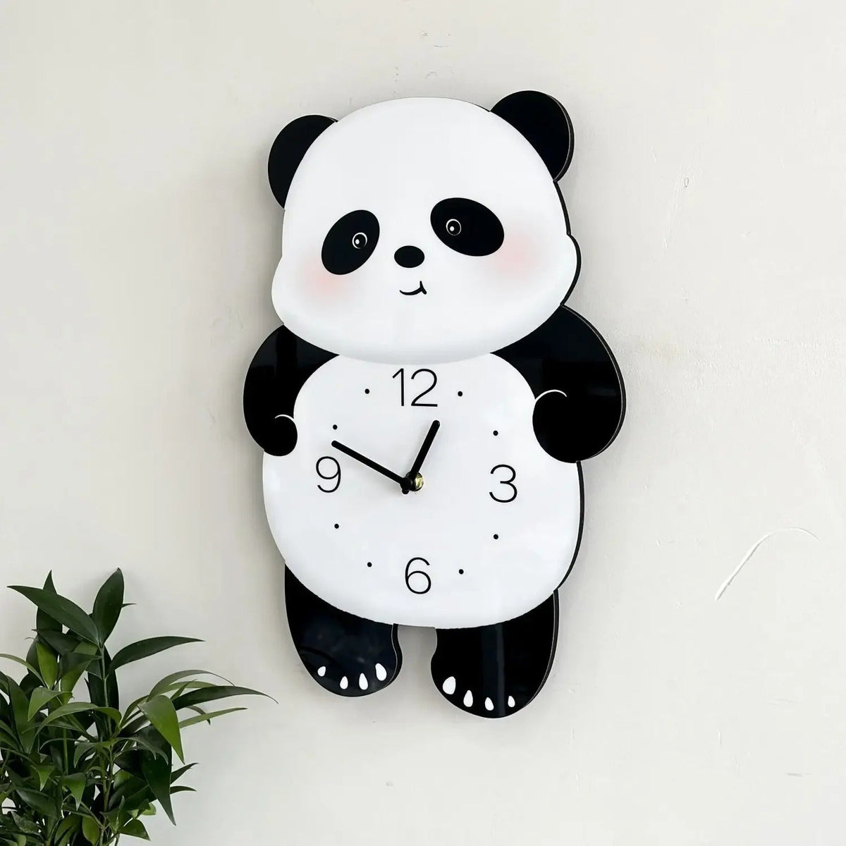 Panda Child Wall Clock – product view 2