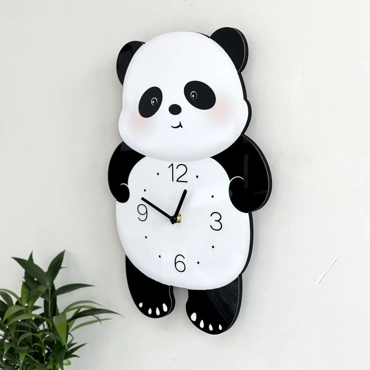 Panda Child Wall Clock – product view 3