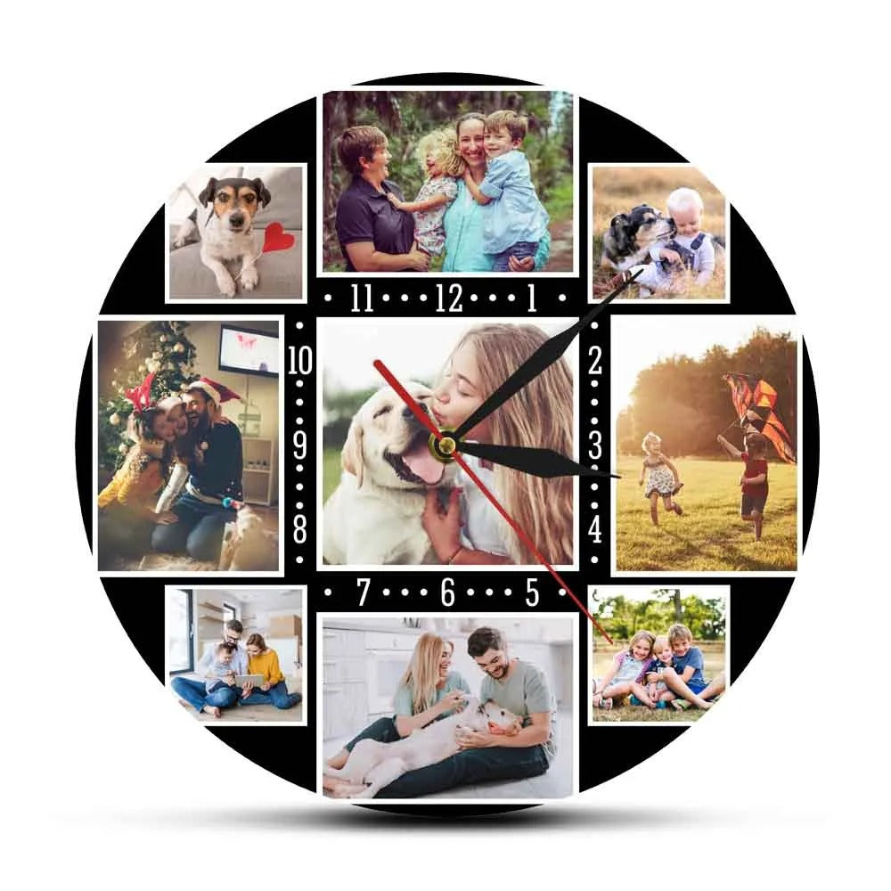 Personal Photo Wall Clock – product view 6