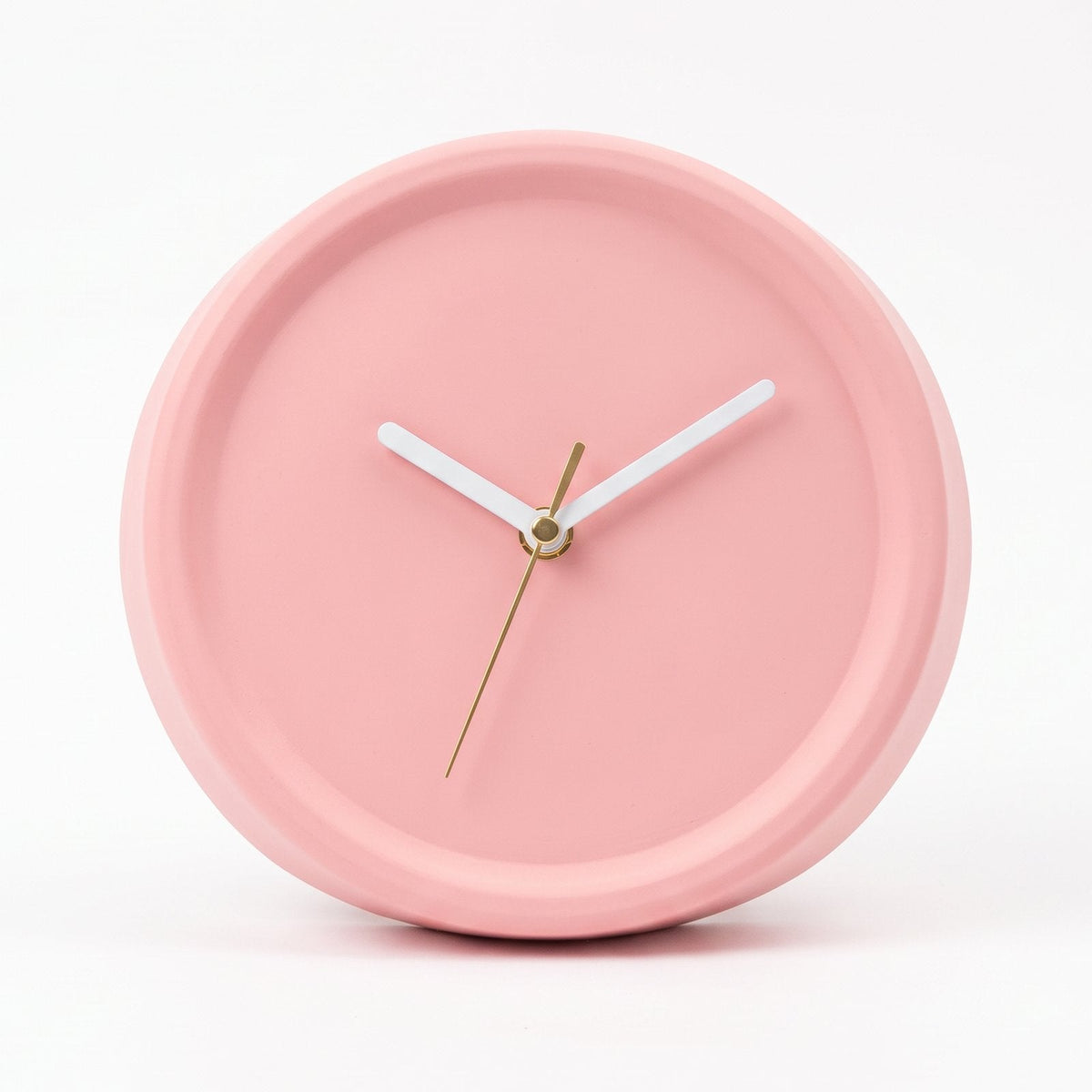 Pink Corner Wall Clock – product view 3