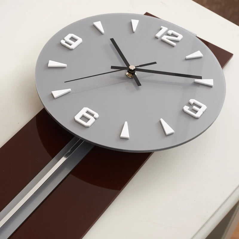 Quartz Pendulum Wall Clock – product view 3