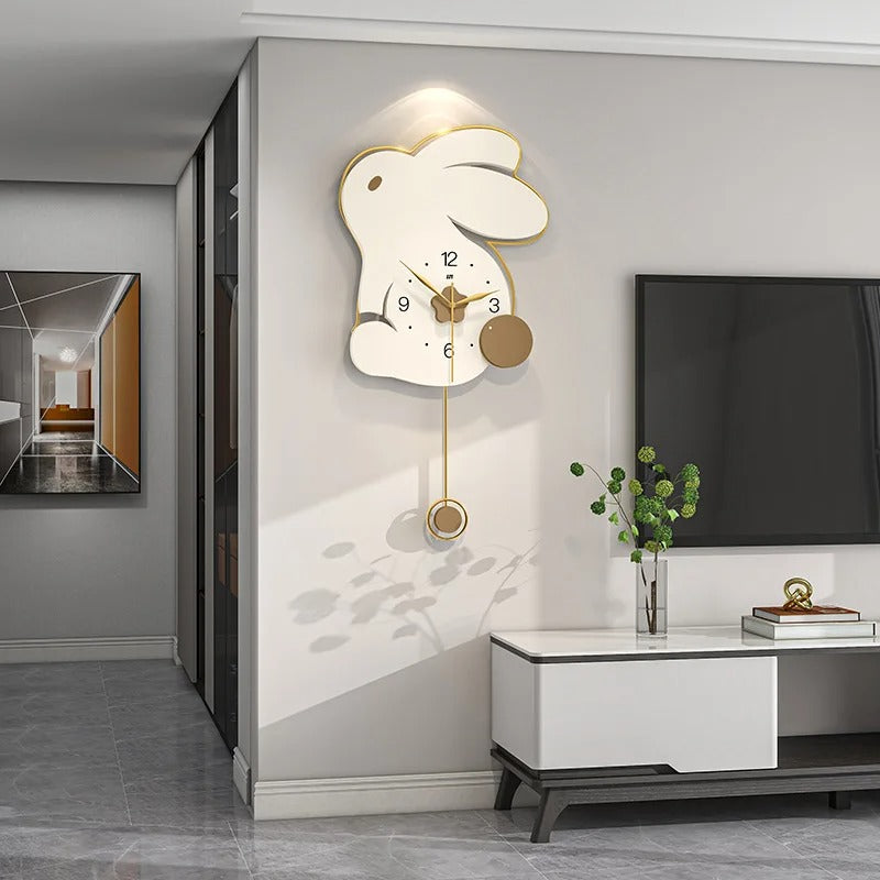 Rabbit Design Wall Clock – product image