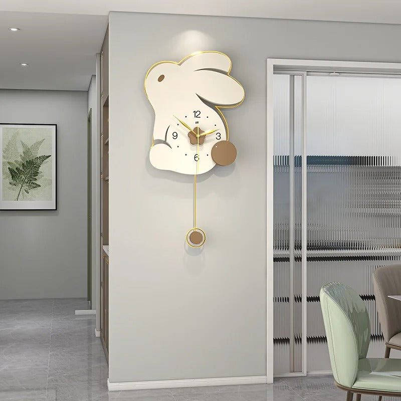 Rabbit Design Wall Clock – product view 2