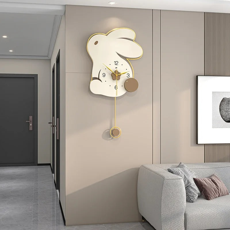 Rabbit Design Wall Clock – product view 3