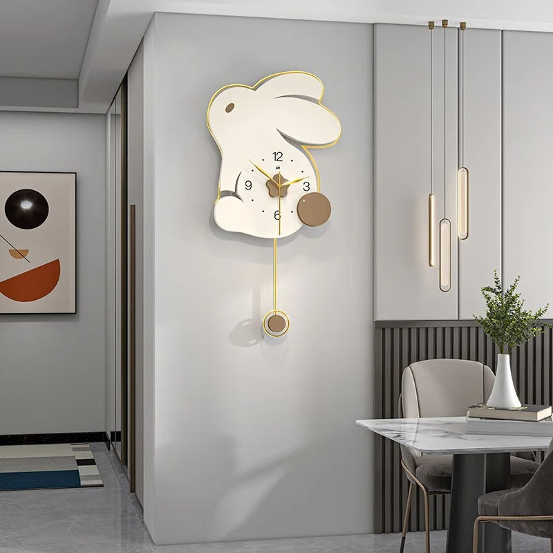Rabbit Design Wall Clock – product view 4
