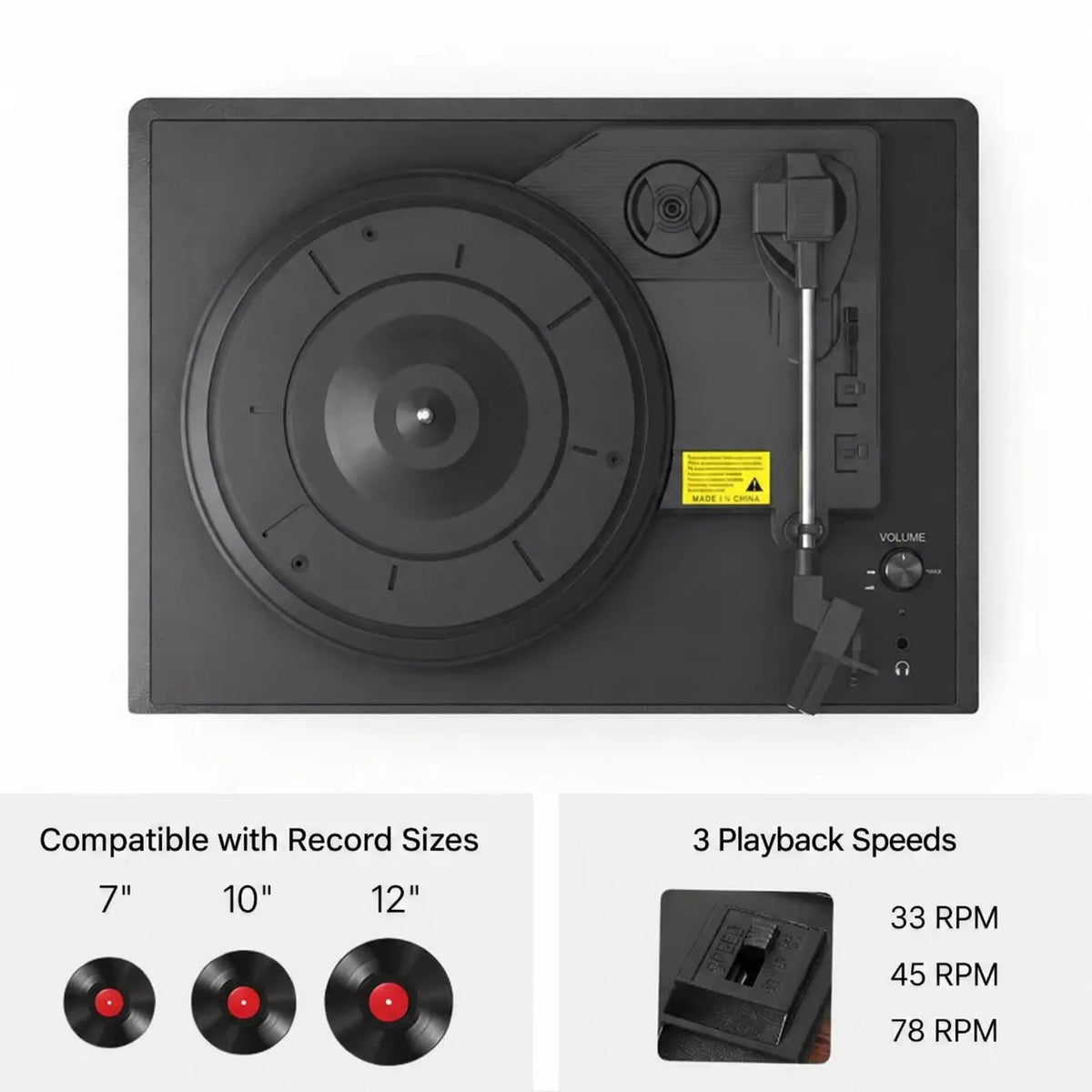 ALMA record player