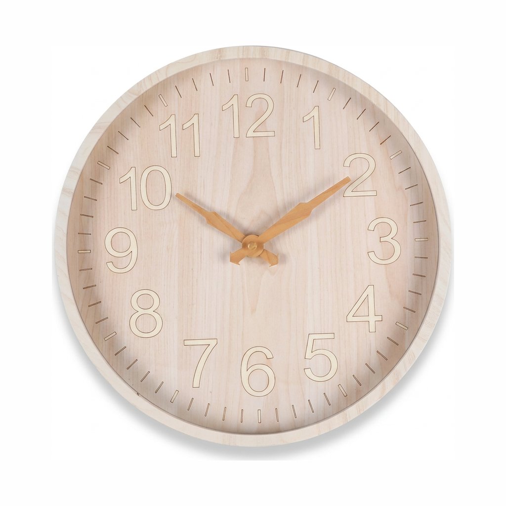 Scandinavian Wooden Wall Clock – product view 7
