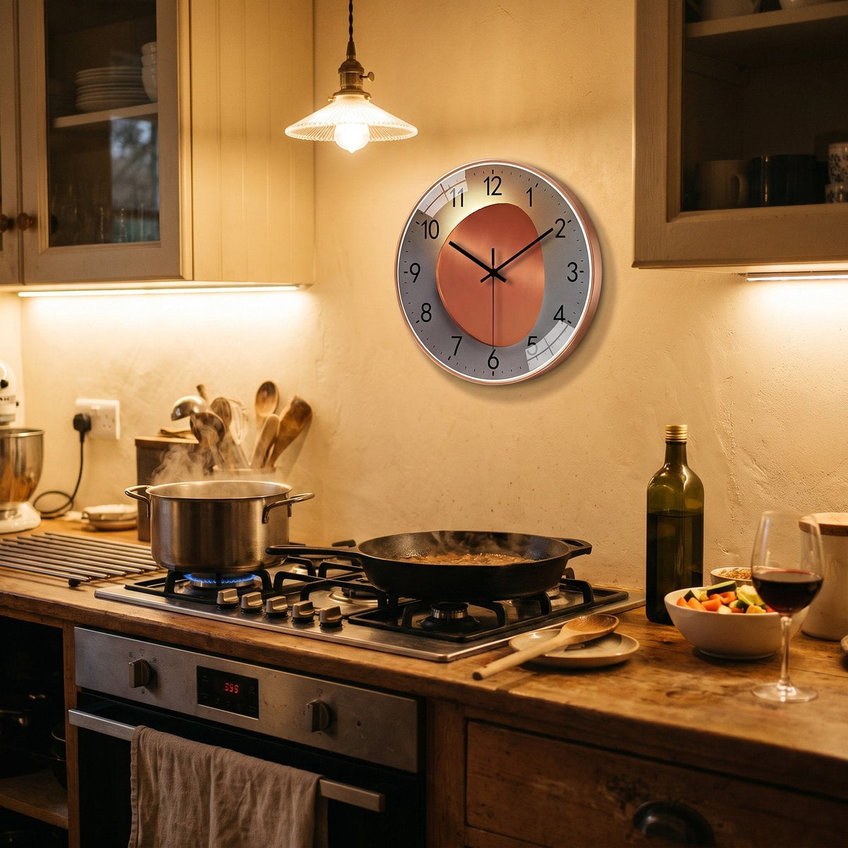 Silent Kitchen Wall Clock – product view 5