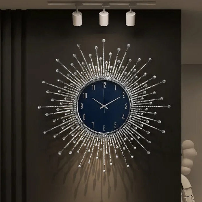 Solar Design Golden Metal Wall Clock – product view 11