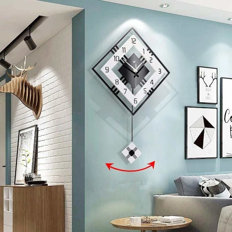Square Design Wall Clock – product view 4