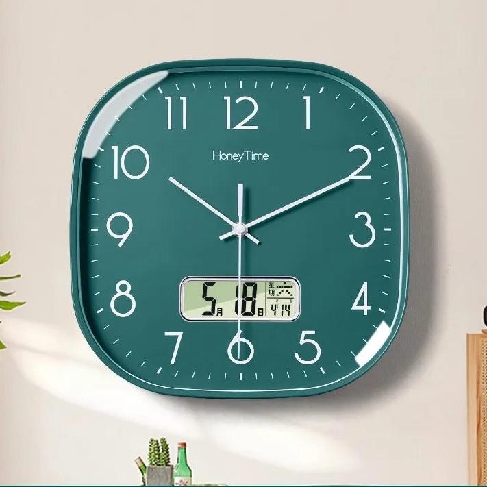 Square Digital Wall Clock – product image