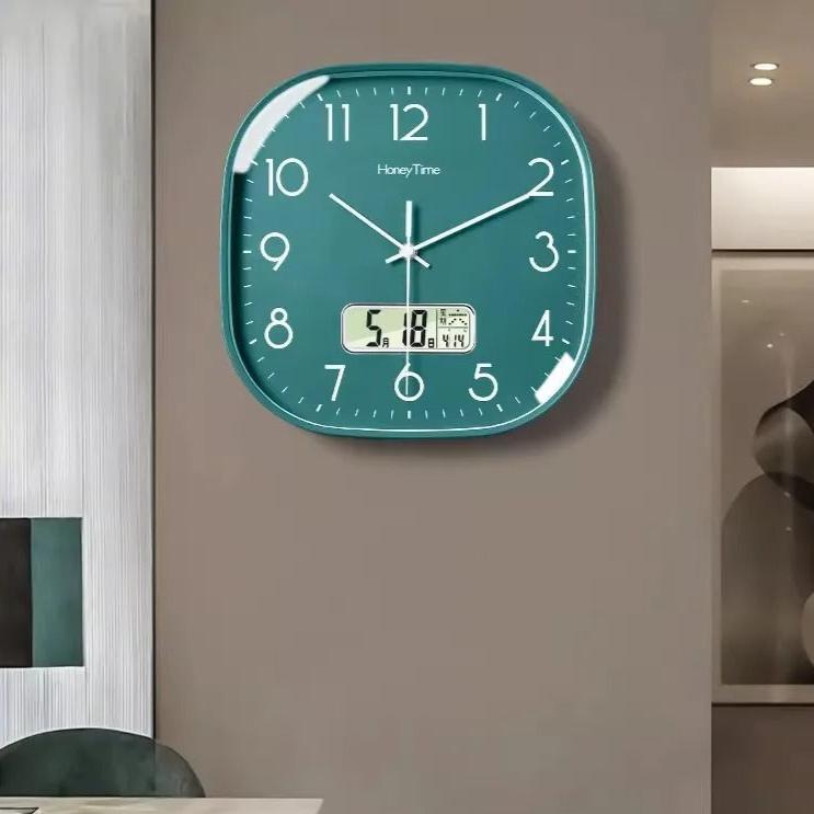 Square Digital Wall Clock – product view 3