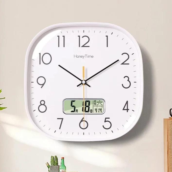 Square Digital Wall Clock – product view 7