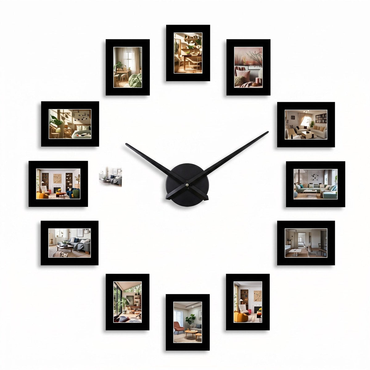 Square Photo Wall Clock – product view 6