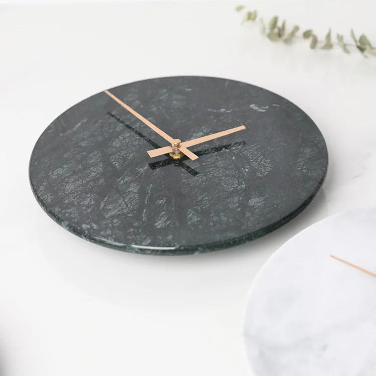 Stone Marble Wall Clock – product view 3