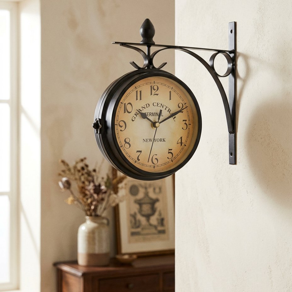 Train Terminal Wall Clock – product image