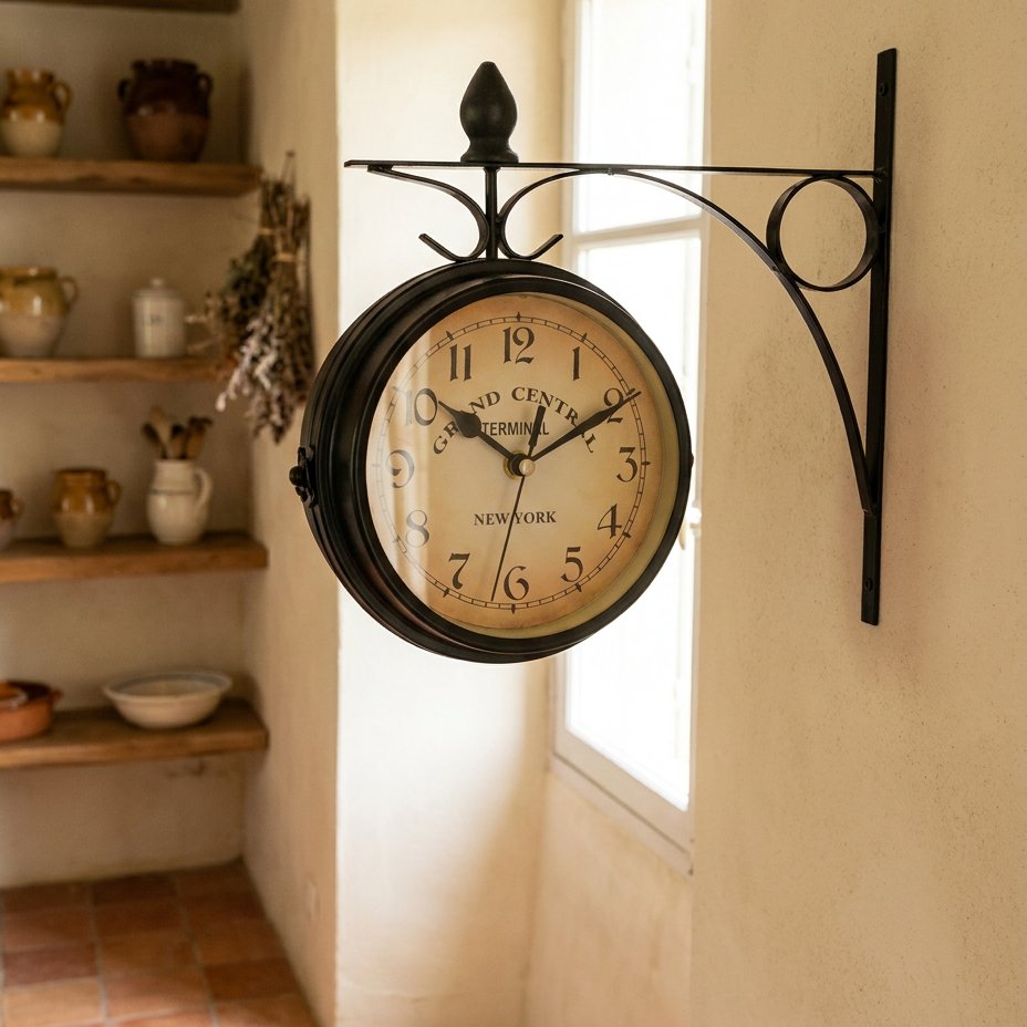 Train Terminal Wall Clock – product view 2