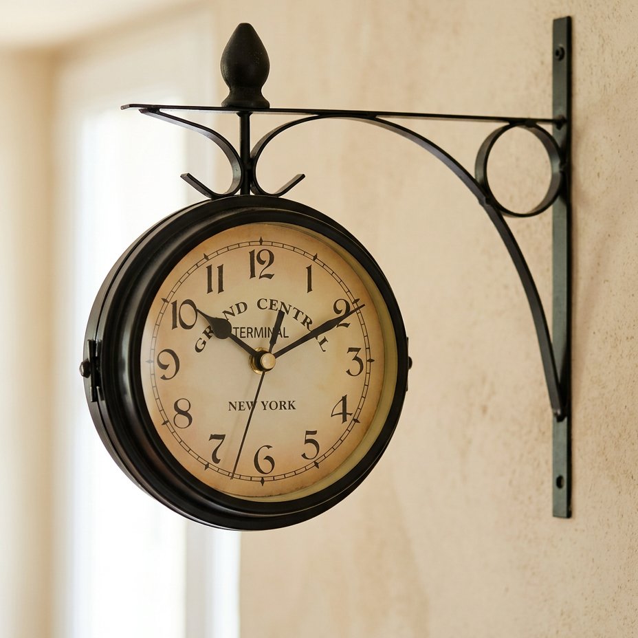 Train Terminal Wall Clock – product view 4