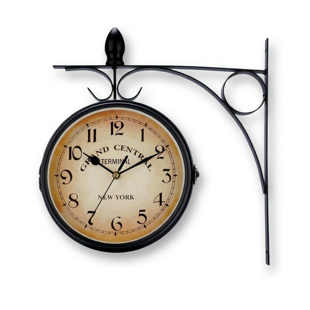 Train Terminal Wall Clock – product view 7