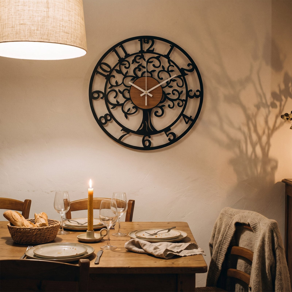 Tree of Life Wall Clock – product view 4
