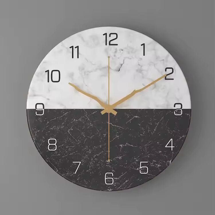 Two-tone Design Wall Clock – product view 9