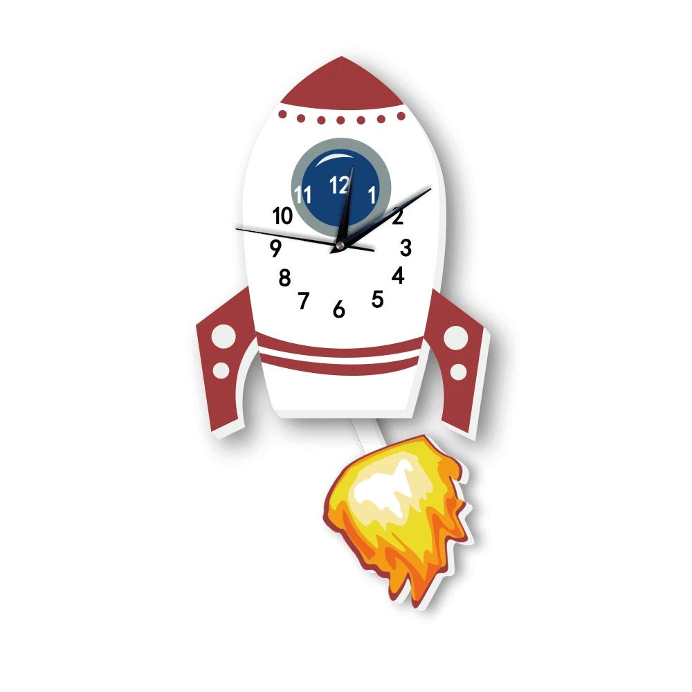 UFO Children's Wall Clock – product view 3